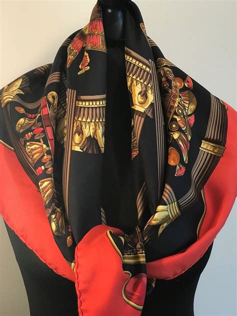 hermes style vintage scarf|vintage Hermes scarf price guide.